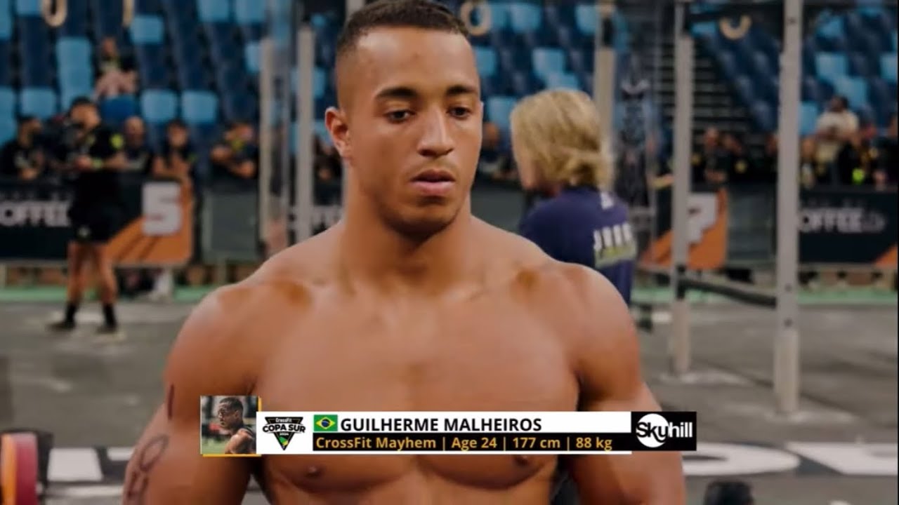 Guilherme Malheiros Record Mundial CopaSur 2024 Heavy ISABEL Escada Snatch Evento 5 | Crossfit Games