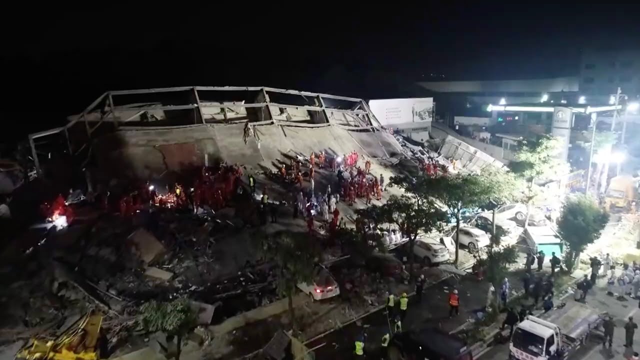 Two dead after quarantine hotel collapses in SE China city, 48 rescued