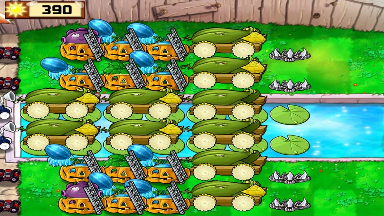 PvZ Supervivencia Infinita - Formación Estrategia 10🌽