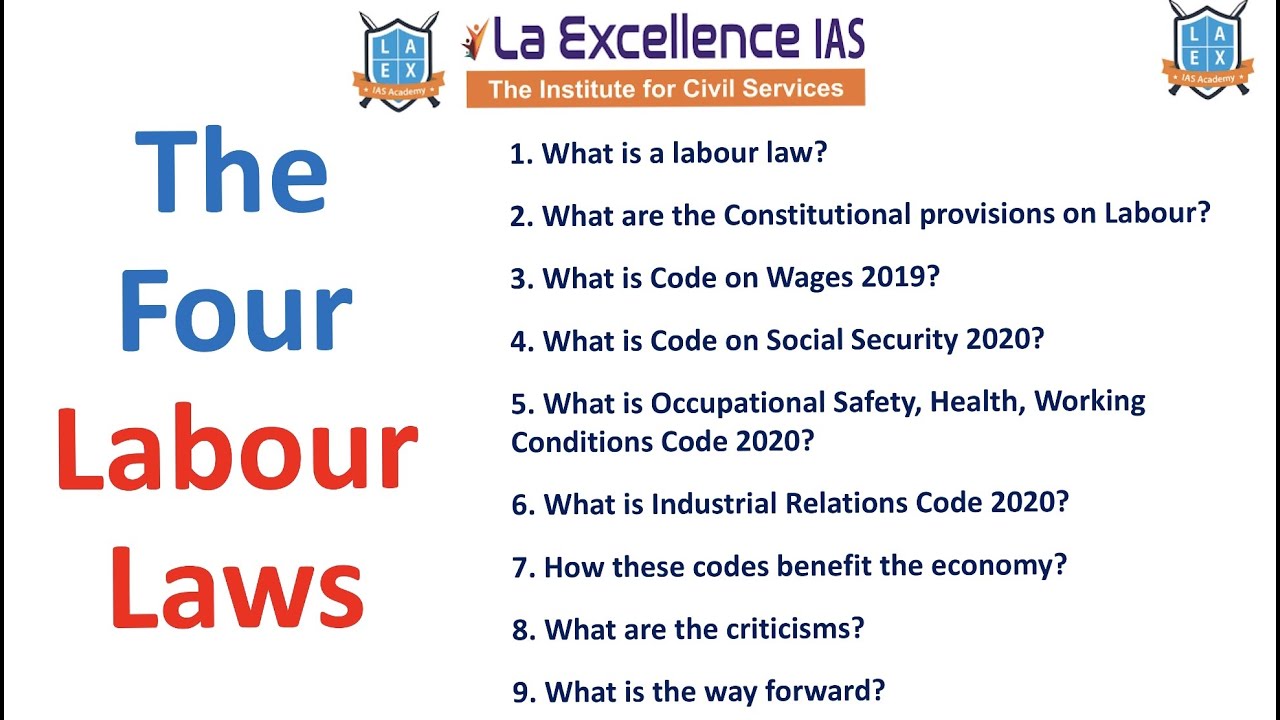 Labour Laws Explained || Economy Value Addition ||Mana La Excellence || Civils Coaching in Hyderabad