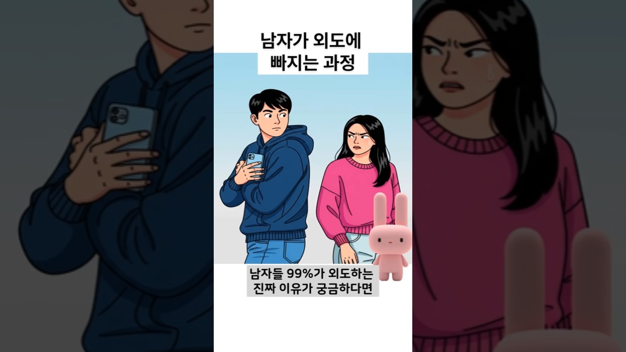 남자가 외도에 빠지는 과정 #shorts