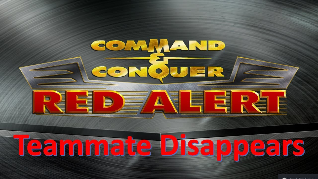 Command and Conquer Red Alert Remastered 2v2 (When your teammate suddenly disappears)