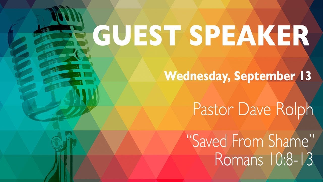Romans 10:8-13 - Saved from Shame
