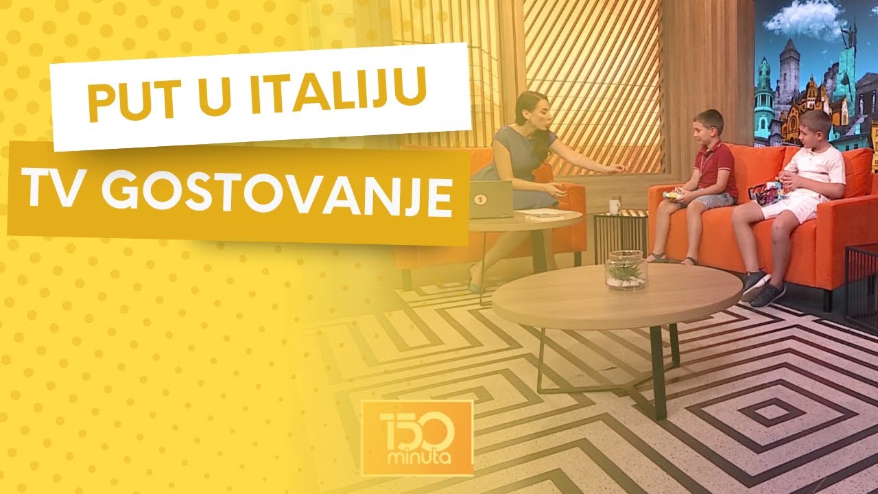 Svetska robotska olimpijada u Italiji | TV gostovanje | Dečiji inovacioni centar