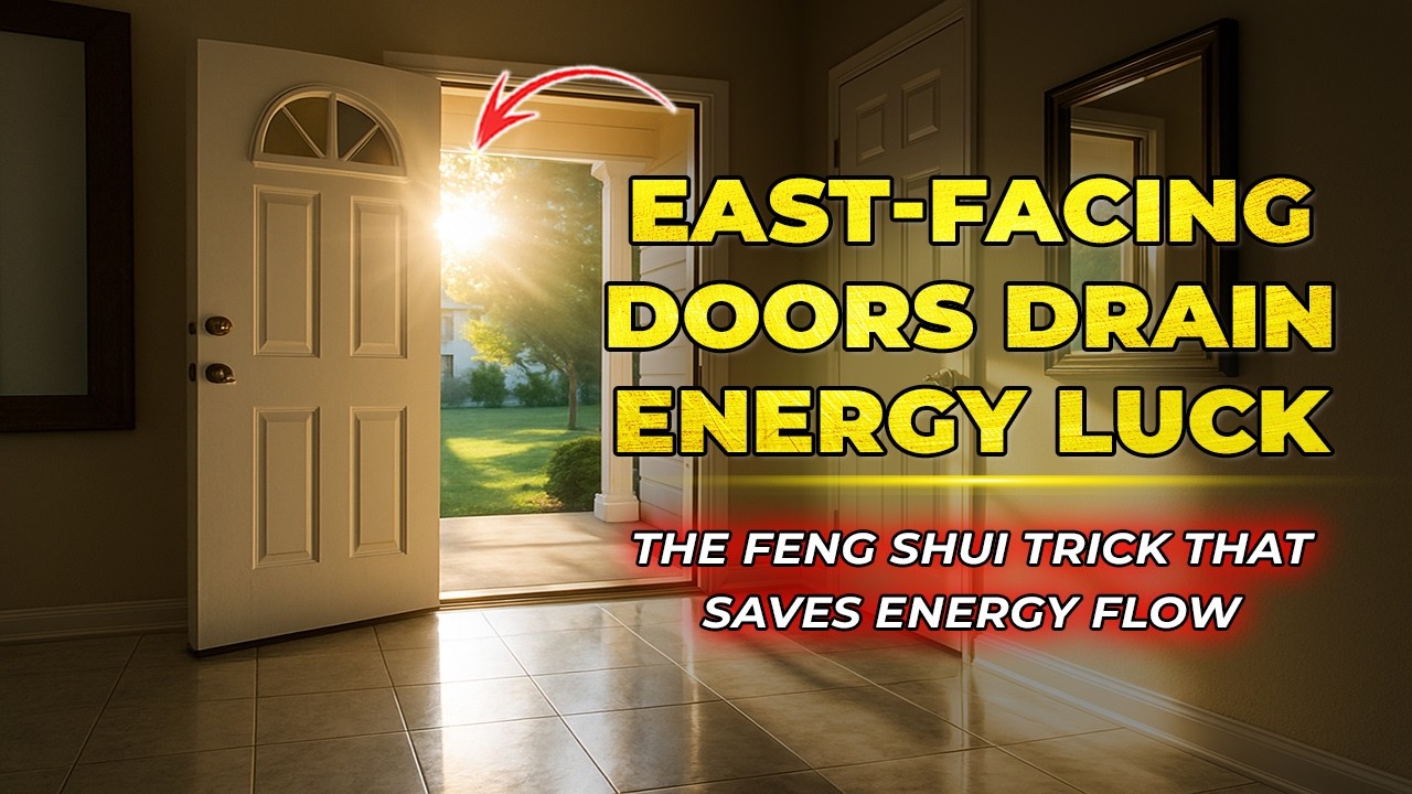 5 Feng Shui Mistakes That Make East-Facing Homes Lose Energy by Noon