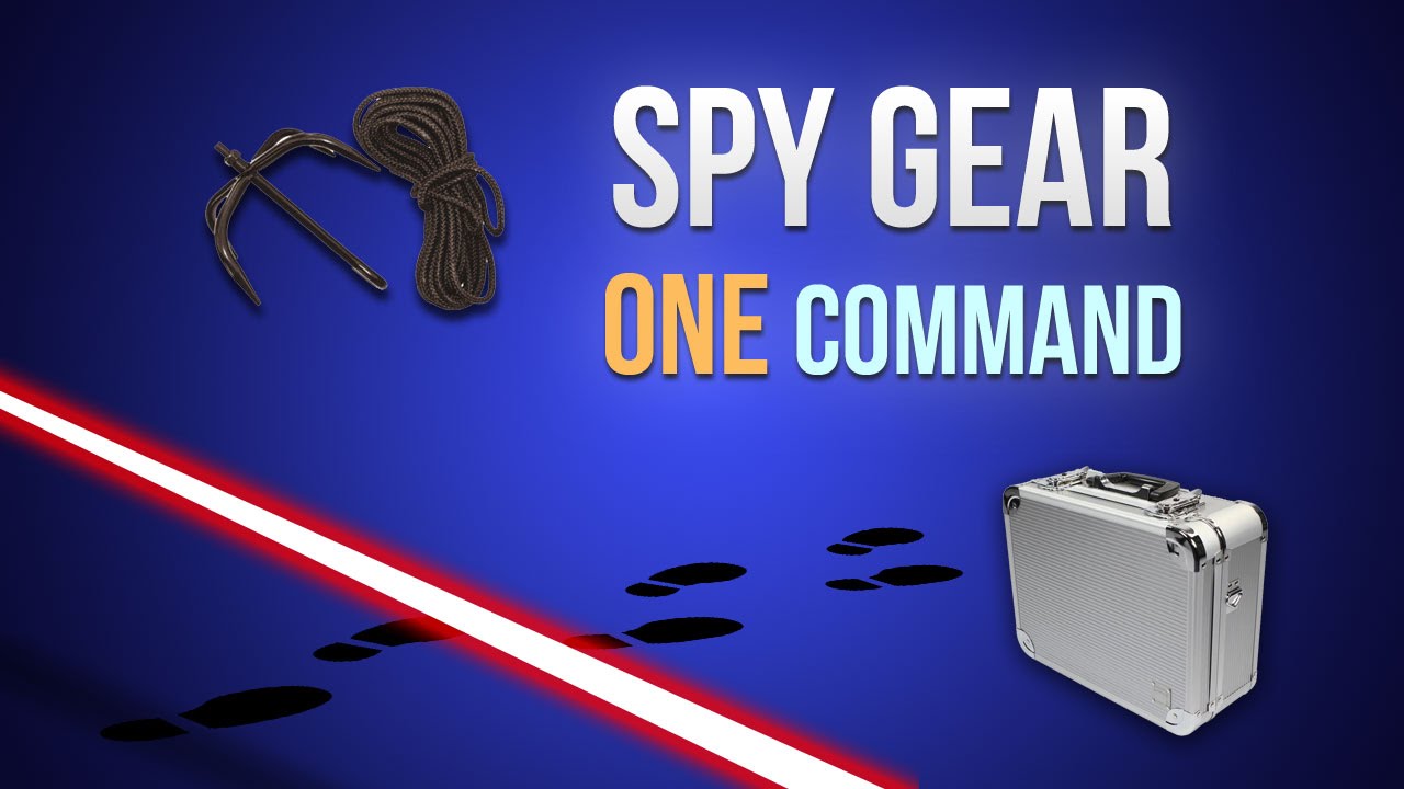 Minecraft - Spy Gear in one command!