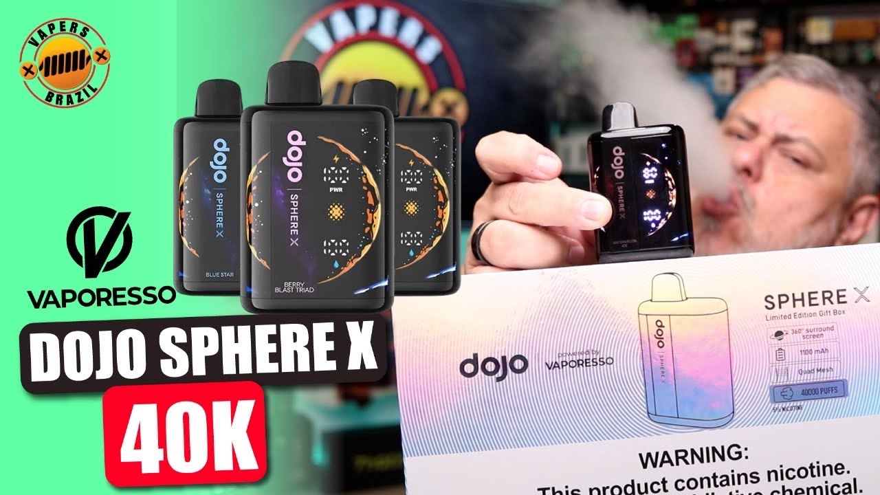 Dojo Sphere X 40k - Pod Vaporesso Descart&aacute;vel
