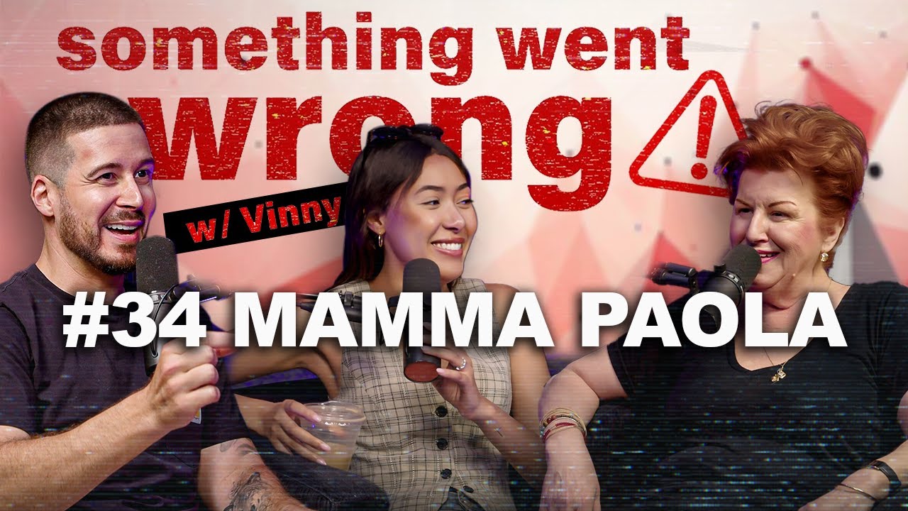 Will Vinny’s Mom Ever Get A Daughter in Law ? Ft. MAMMA PAOLA l Something Went Wrong W/ Vinny