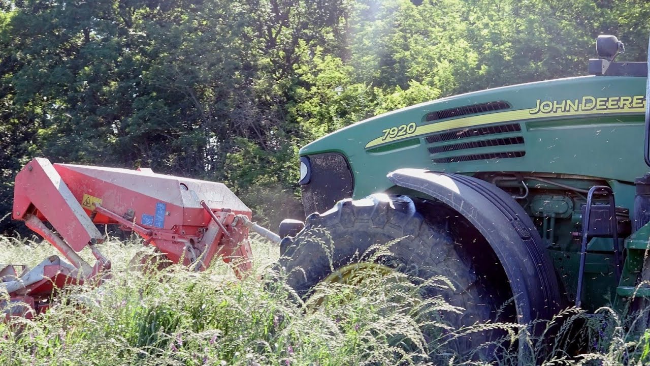 John Deere 7920 - 5820 | Kuhn FC813/F | Pottinger Top 842C