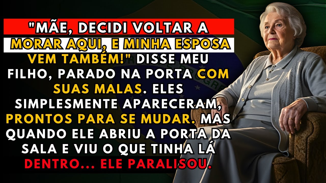 A HISTÓRIA REAL DESTA AVÓ👵Meu filho apareceu de repente, dizendo 