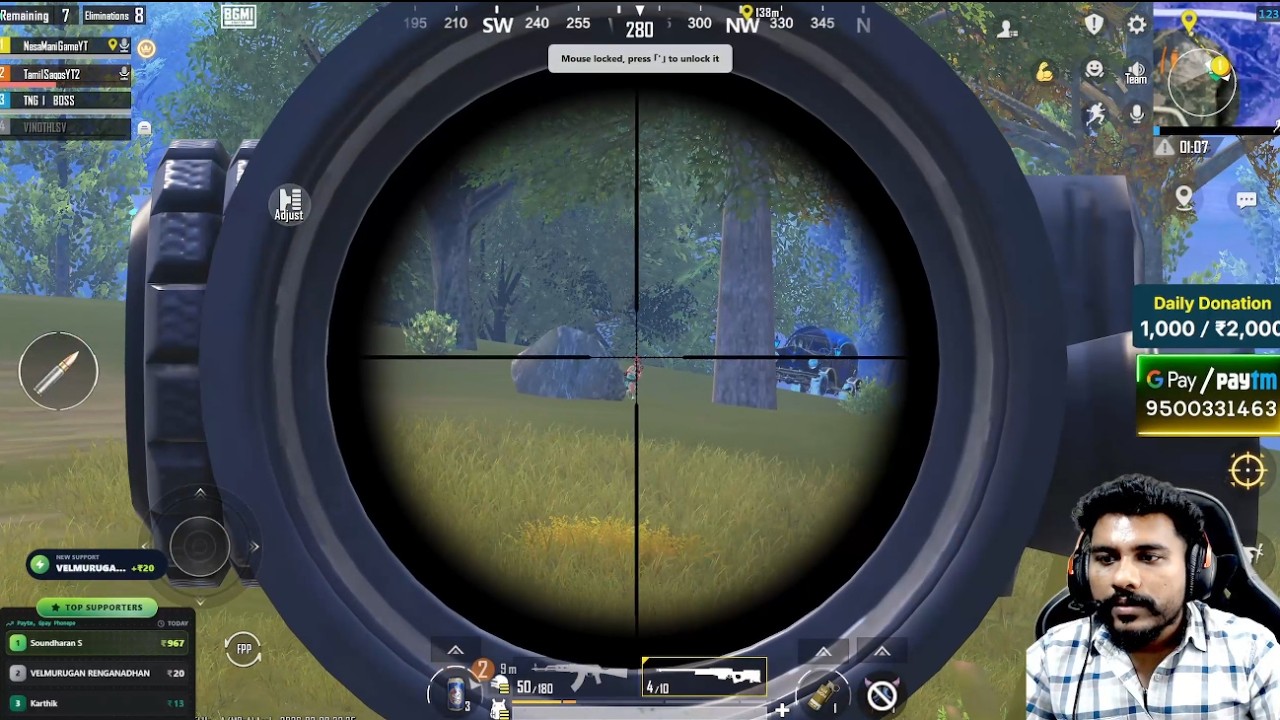 ஒரு AWM kill-க்கு 50₹ challenge makkaley 😎🔥AWM சம்பவம் loadinggg... 💥⌛