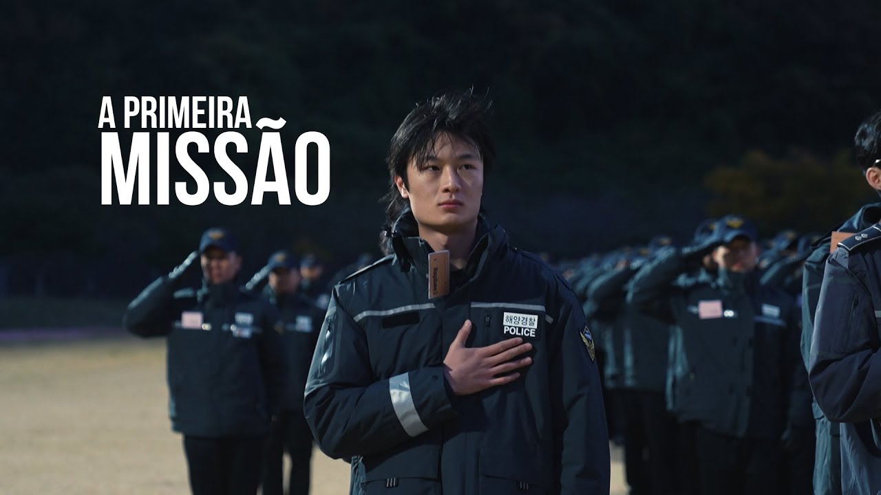 entrei na Academia da Guarda Costeira Coreana