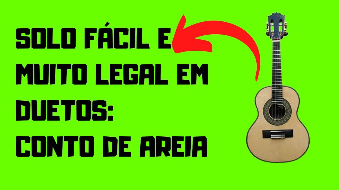 Cavaquinho Solo - Conto de Areia - Aula Completa