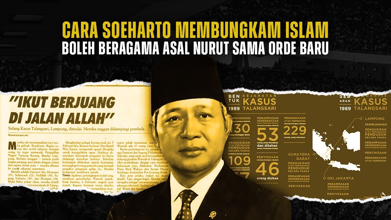 Cara Orde Baru Membungkam Islam dan Para Ulama