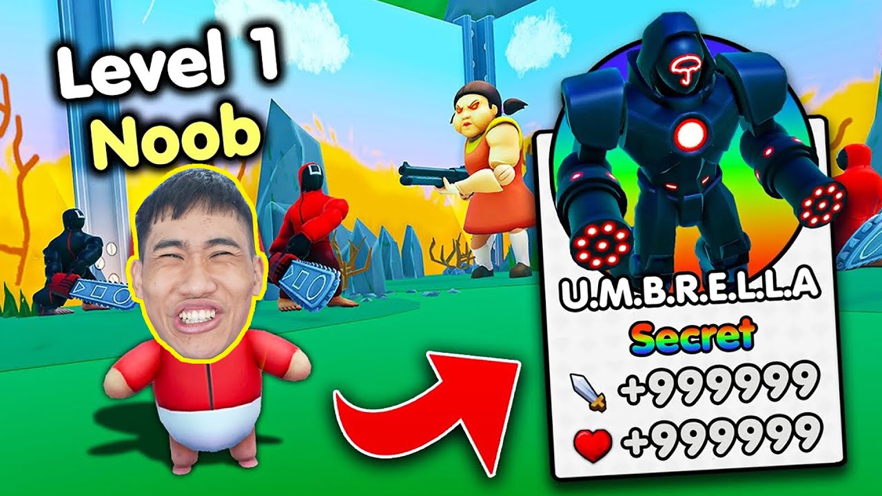 Quân Híp TV tiến hoa nhân vật sqiut game Trong Roblox