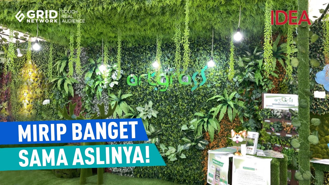 TAMAN SINTETIS UNTUK INTERIOR DAN EKSTERIOR, BISA JUGA UNTUK VERTICAL GARDEN | Artgrass | IDEA RUMAH