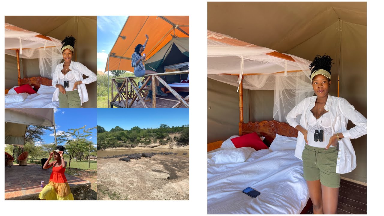 GLAMPING AT MAASAI MARA/ Kenyan safari experience
