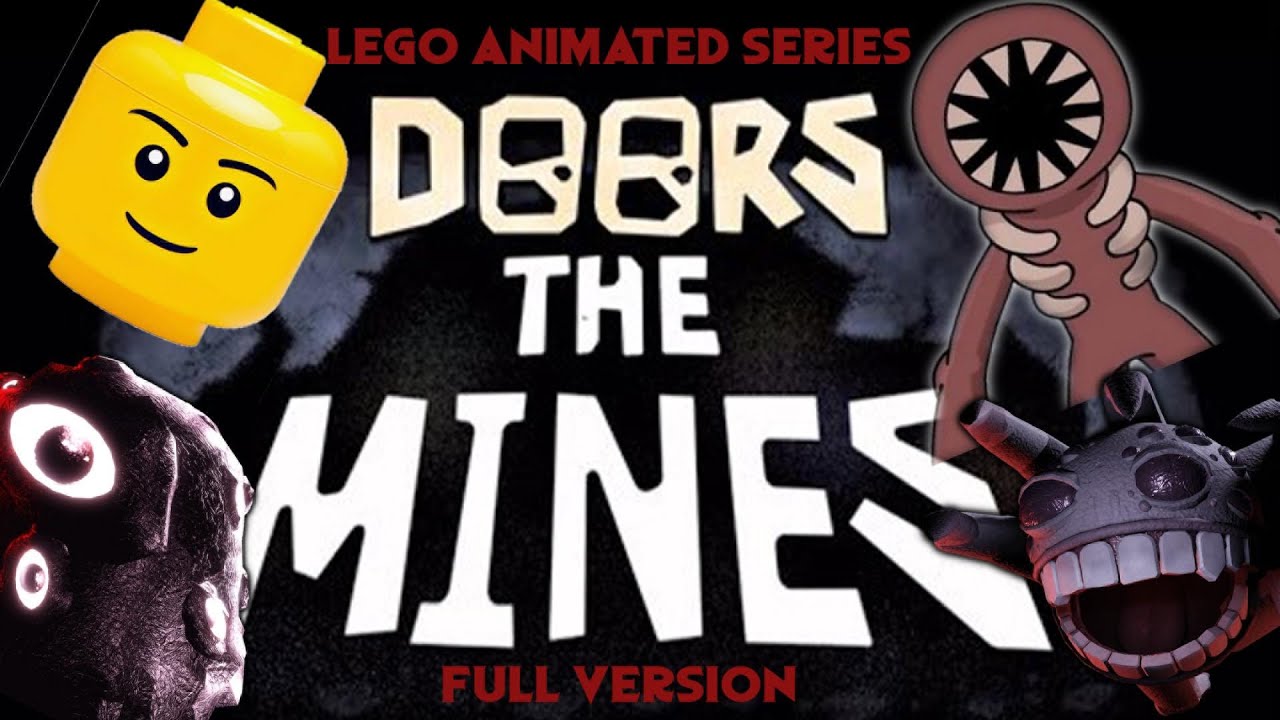 ROBLOX DOORS Lego Animation.The Mines. FULL VERSION!.THE ADVENTURES CONTINUE! #doors #roblox  #lego