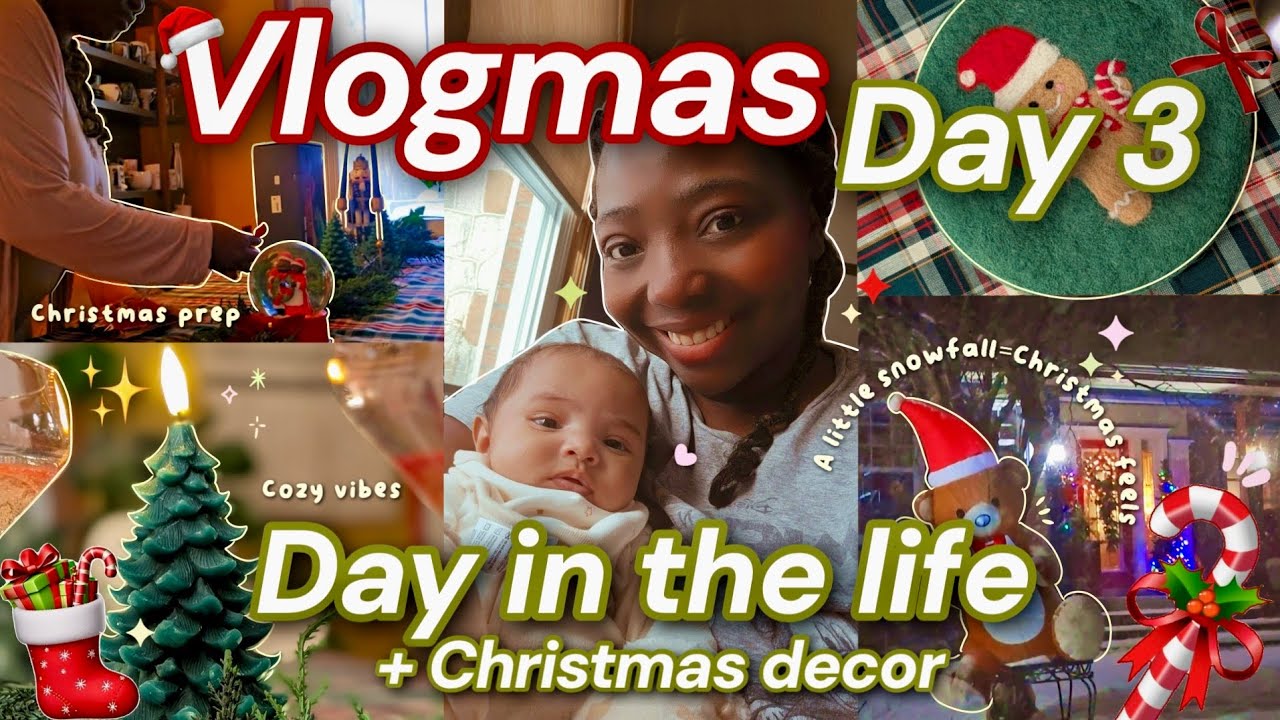 CHRISTMAS DECORATE WITH ME: Dining Room Reveal & Cozy NFR Night