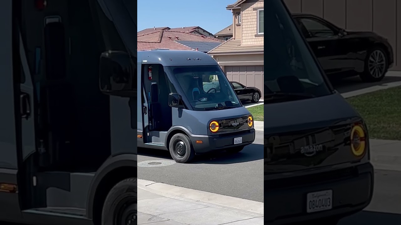 Is this Quiet Amazon Electric Van Loud Enough: A Safety Concern?