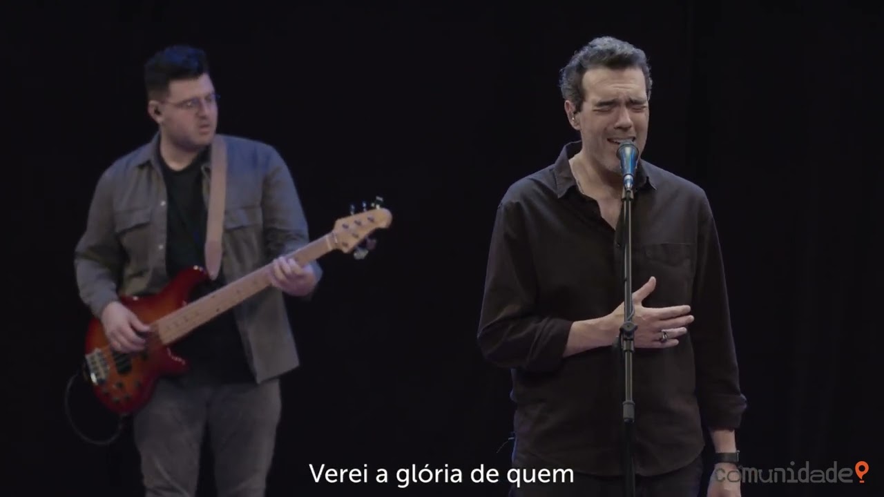 VEREI (Ao Vivo) - Felipe Valente - Um Lugar Comunidade #comunidade #louvor #aovivo