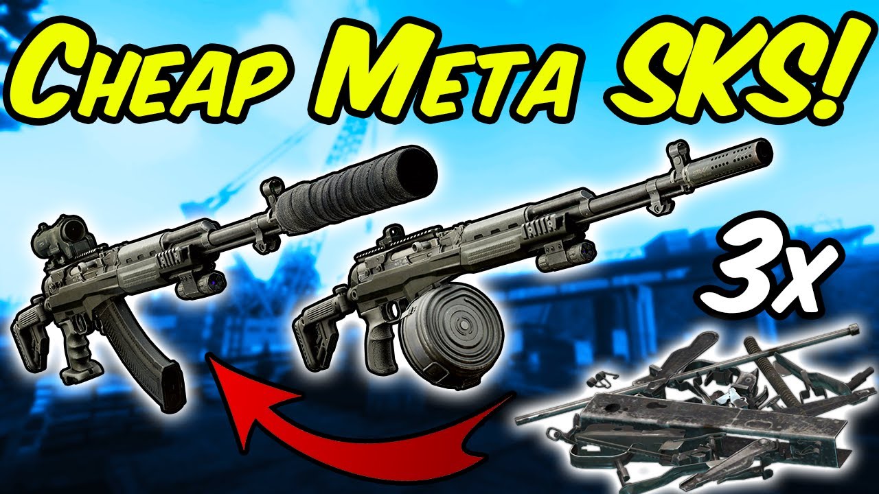 Cheap Meta SKS Barter - Build Tips & PVP raids - Escape from Tarkov