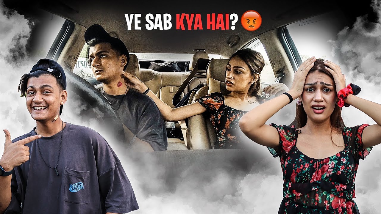 HICKEY PRANK ON HER 💋|| *SHE SLAPPED ME*😱