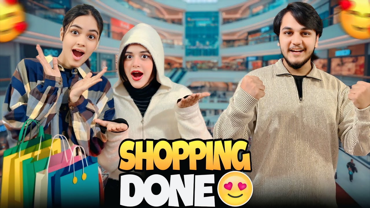 ALHAMDULILLAH SHOPPING DONE \\ SHADI KI TAYARI AROOJ PA 
