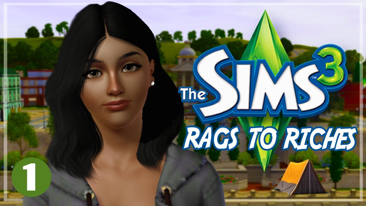 Let's Play: The Sims 3 | Rags to Riches Challenge | PART 1