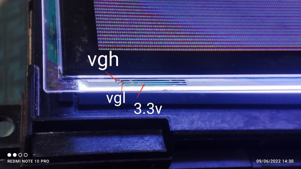 LED TV BERGARIS VERTIKAL# Harus Sambung jalur di Glas panel? 24