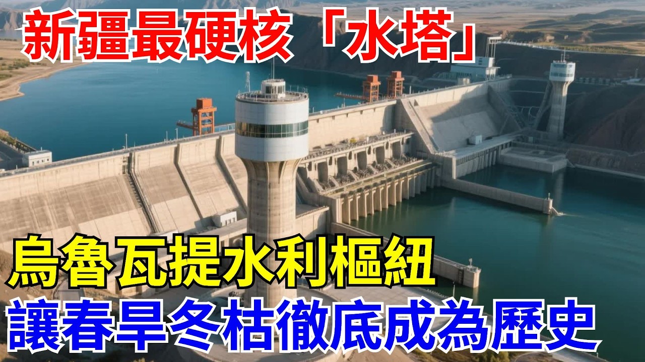 新疆最硬核「水塔」，烏魯瓦提水利樞紐，讓「春旱冬枯」徹底成為歷史【山河話事】#大國工程 #科普 #水利工程 #中國