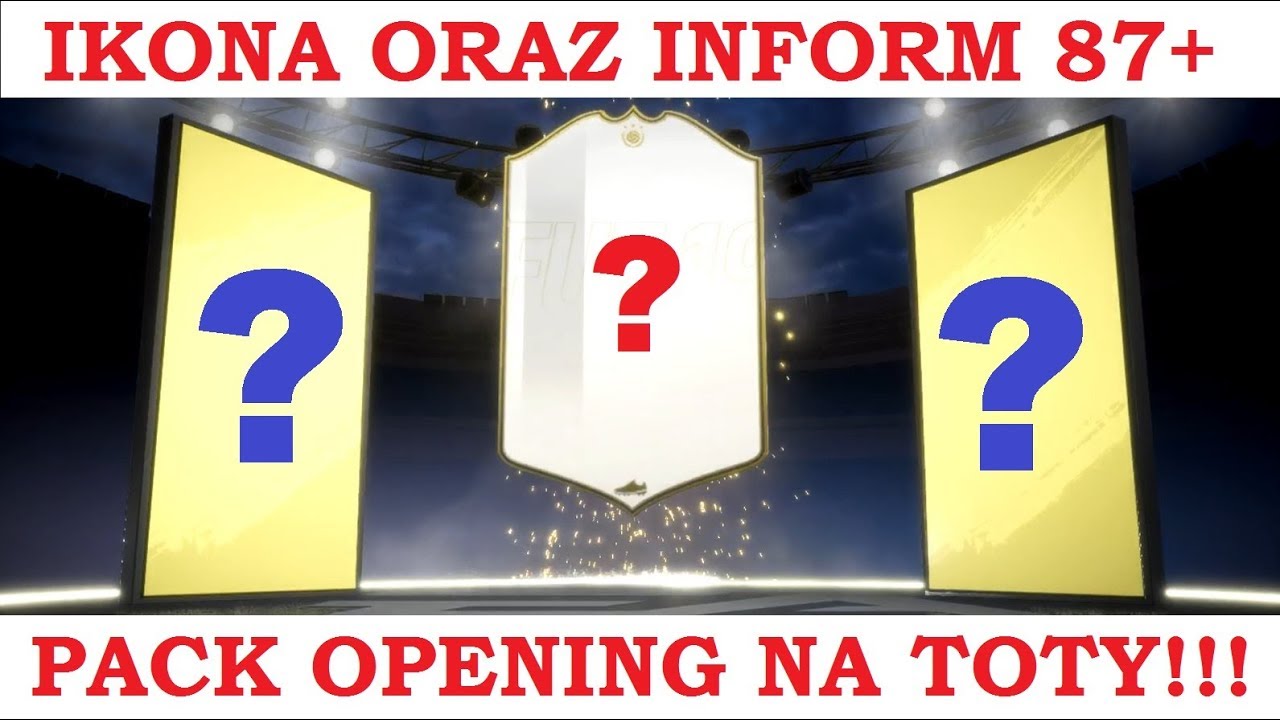 IKONA W PACZCE!!! 87 IN FORM!!! PACZKI NA TOTY(23) - #FIFA19 Ultimate Team