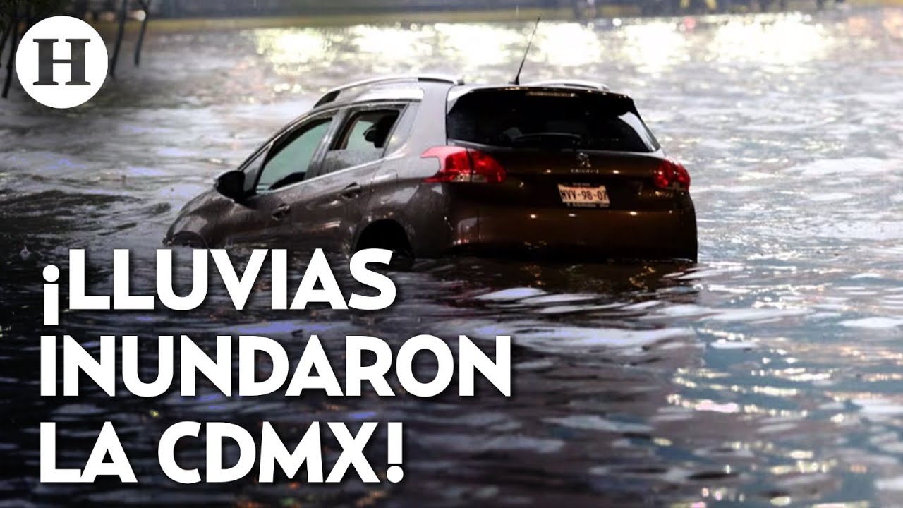 &iexcl;Tormenta sorprende a la CDMX! As&iacute; afectaron las intensas lluvias al sur de la capital
