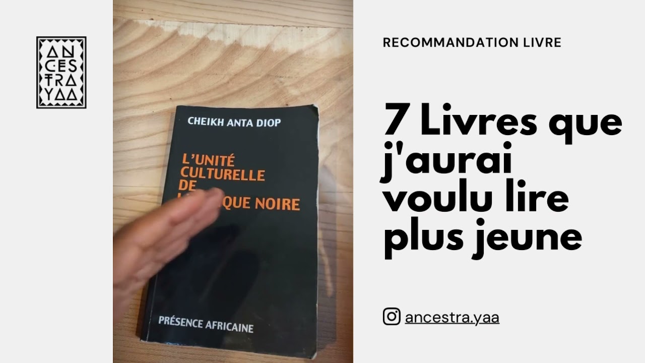 7 LIVRES QUI ONT CHANGÉ MA VIE | Kamite