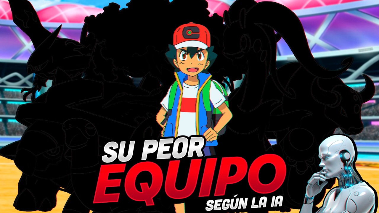 LOS PEORES POK&Eacute;MON de ASH seg&uacute;n la IA 💀🤖