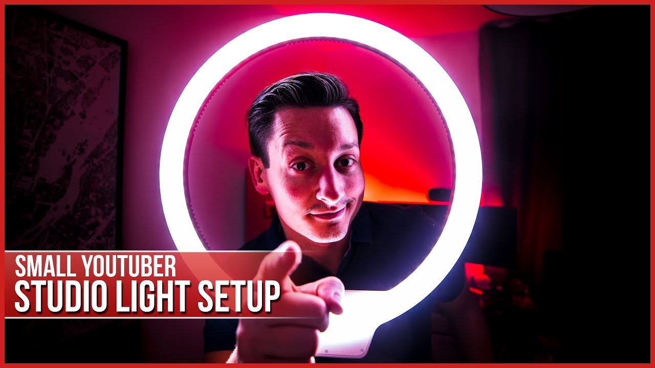 Small YouTuber Studio Ring Light - Yongnuo YN608 Review