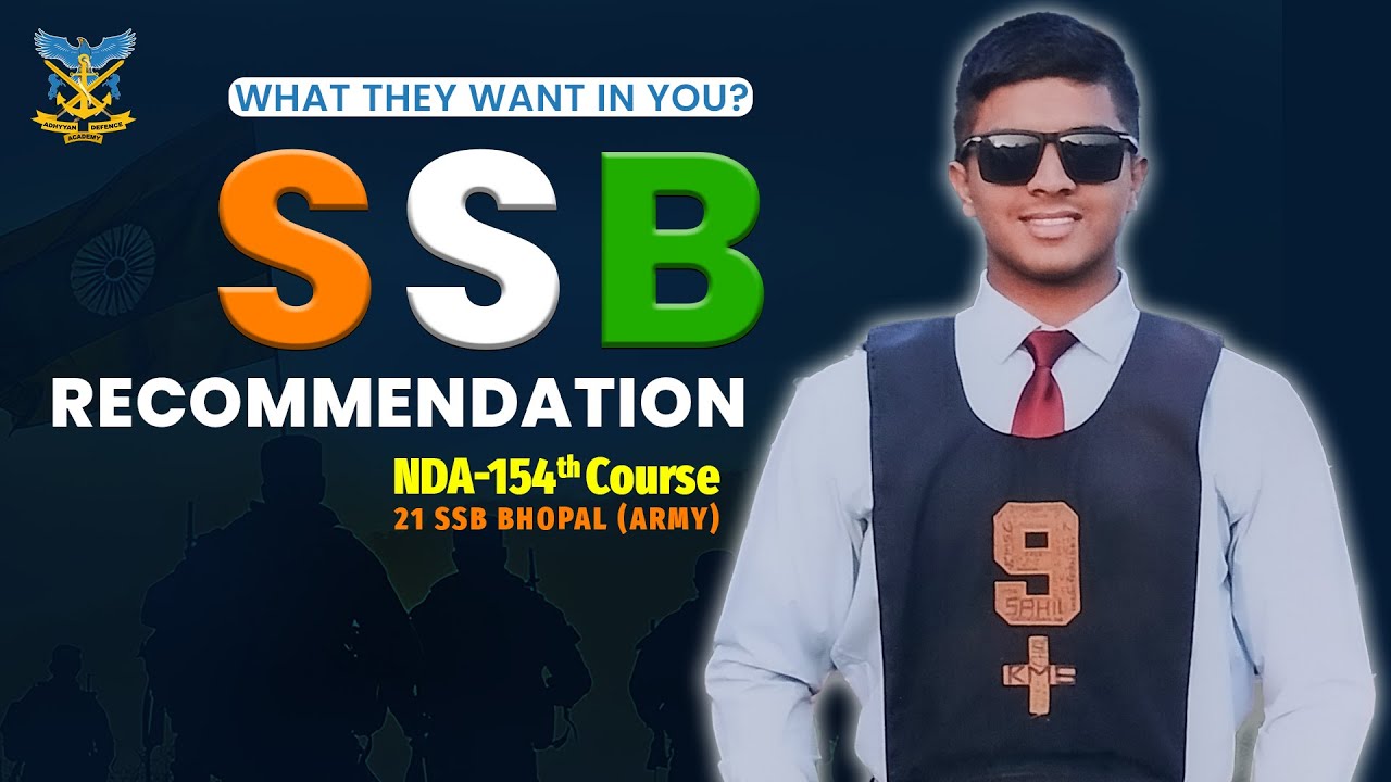 My SSB Experience | Recommended in Second Attempt | NDA 154th Course