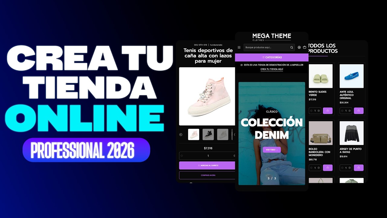 COMO CREAR UNA TIENDA ONLINE EN 2025 ✅  Como crear una tienda Online en Hostinger