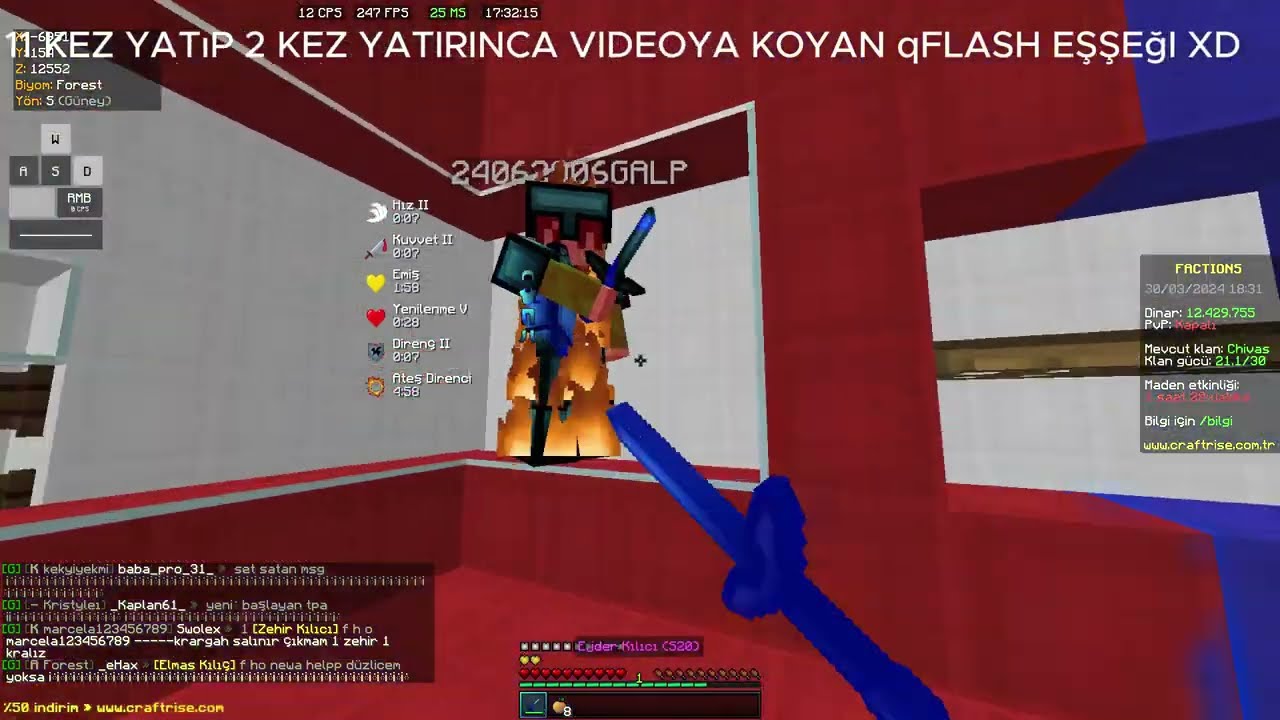 CraftRise Factions | Kill Montage #1