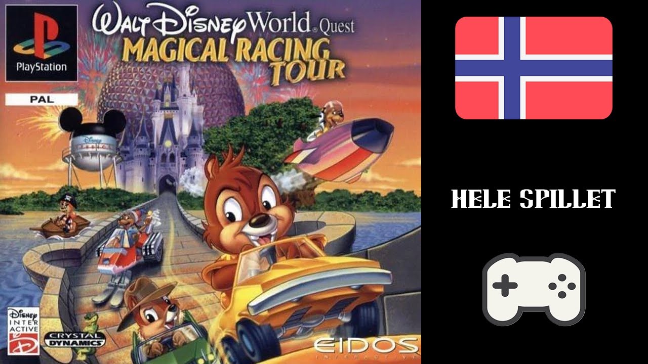 Walt Disney World Quest: Magical Racing Tour (2000) - PS1 - Norsk tale