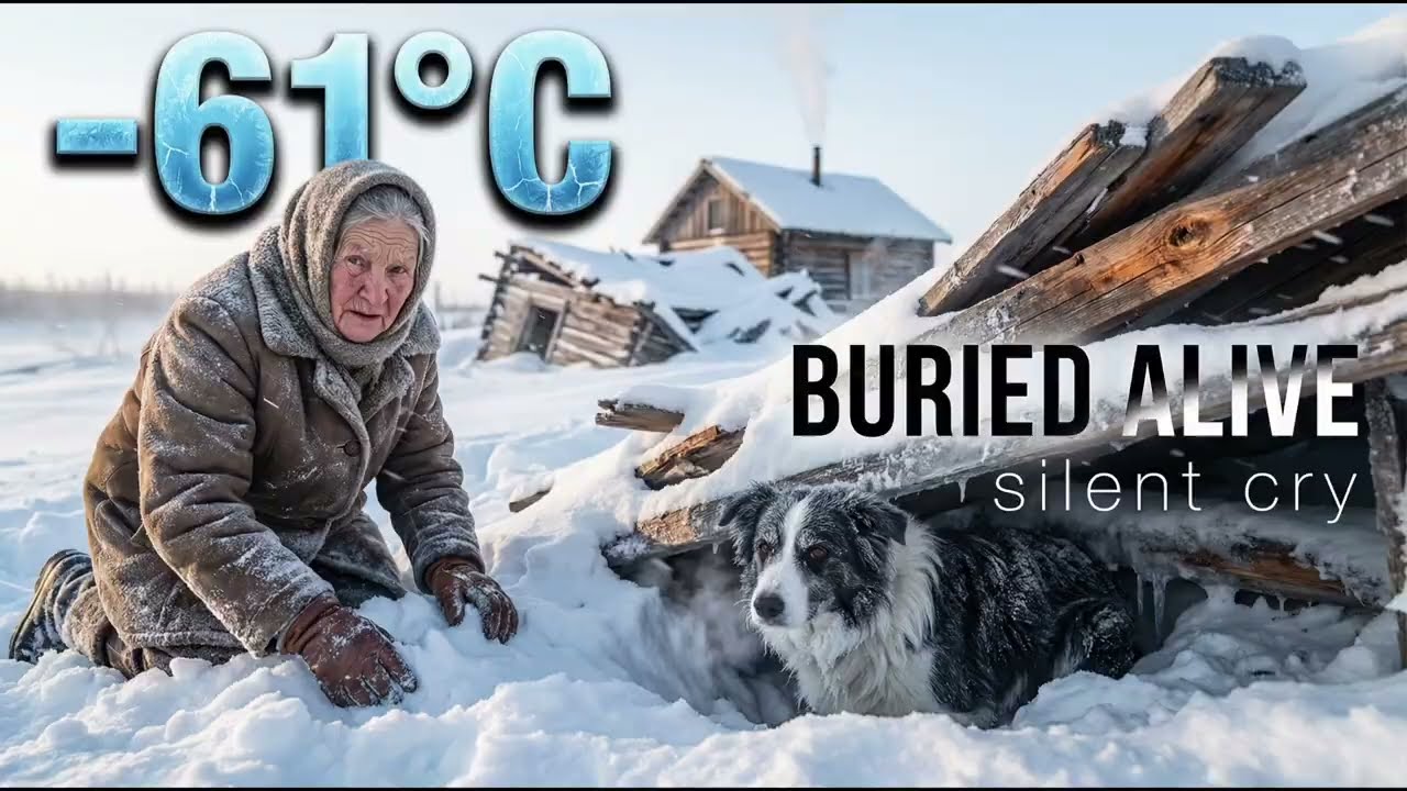 Buried Alive at -61°C… Until She Heard the Cry
