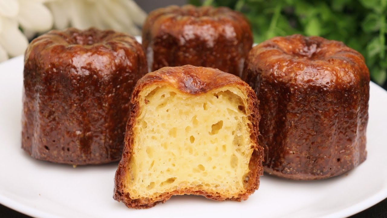 КАННЕЛЕ БОРДЕЛЕ! Хрустящие и тающие! Рецепт французского десерта! Легкий легендарный десерт!
