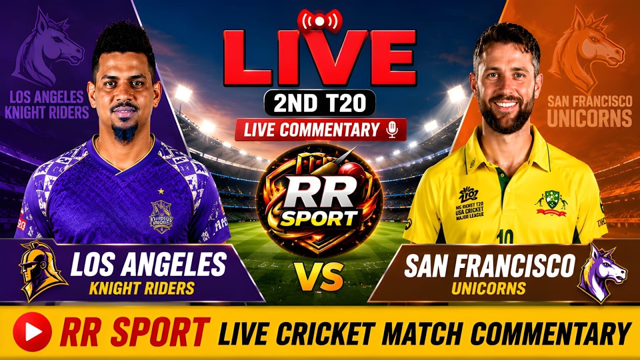 LAKR vs SFU LIVE TODAY | Match 2 Major League Cricket 2026 | Live Score Updat Commentary | RR Sports