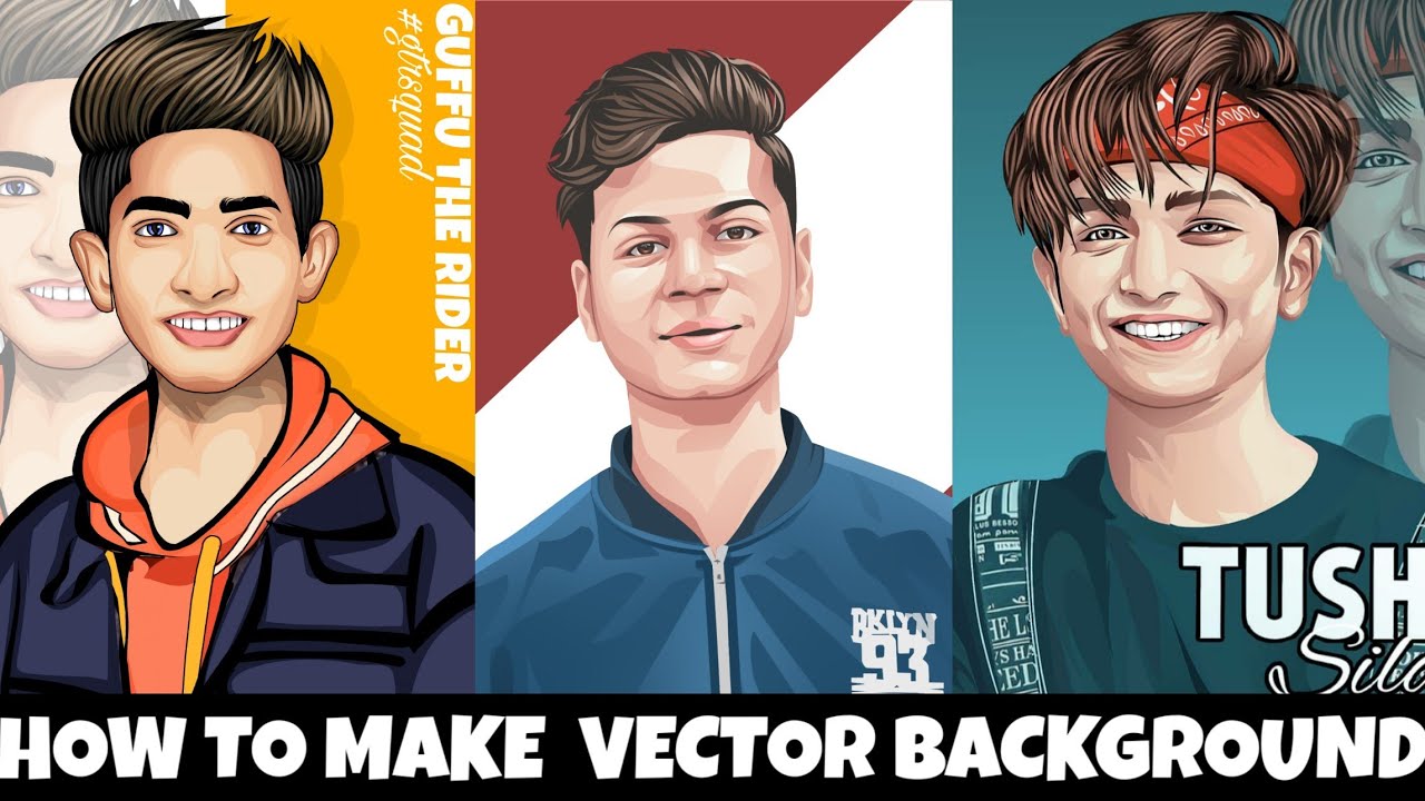 How to create vector background || All tricks || Learn vector art step by step
