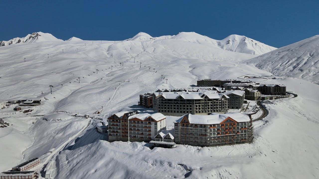 Gudauri - Mavic air 2 - Aerial shot 4K