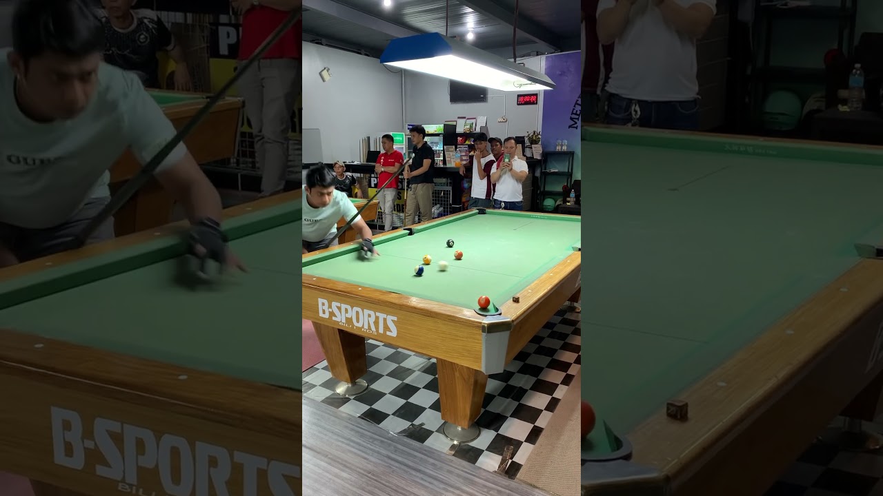 The Black Panther in action🎱