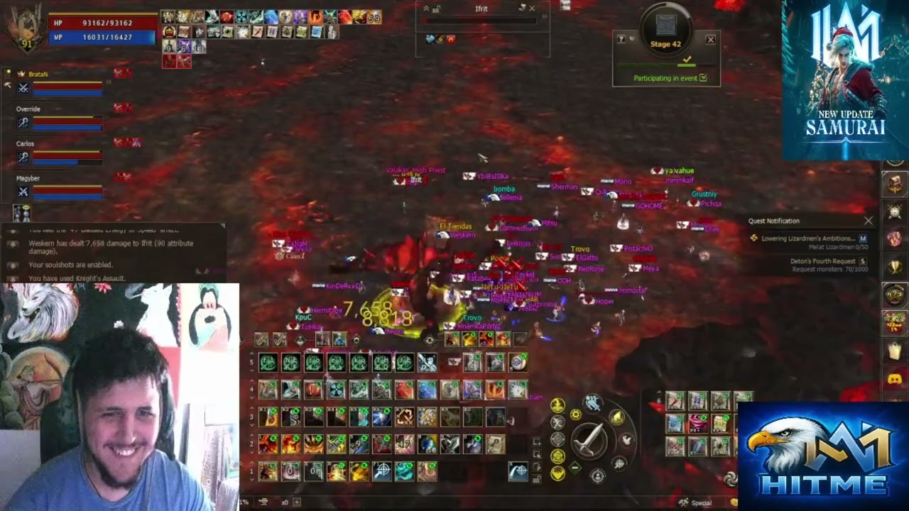 Mw Aether PvP Mid War Hitme Clan Pov PK