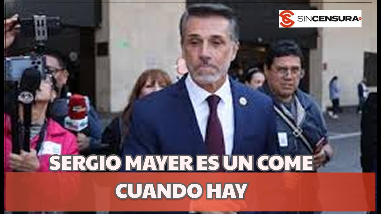 MAYER se TARDA más PEINÁNDOSE que escribiendo un DISCURSO