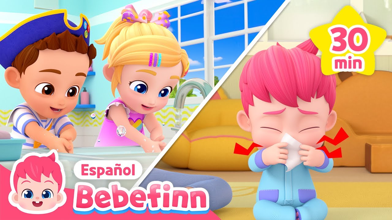 &iexcl;Usemos Buenos Modales en Todos los Lugares! | H&aacute;bitos Saludables | Bebefinn Canciones Infantiles