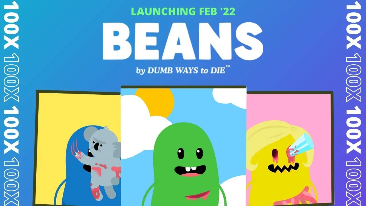 BEANS NFTs by Dumb Ways to Die - Upcoming NFT project 2025 | 10X Gains Beans